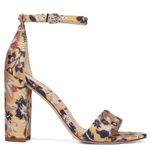 Sam Edelman - Yaro Floral Block Heel Sandals